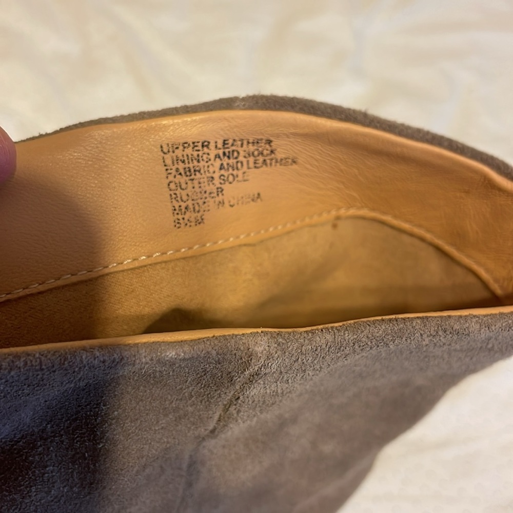 Banana Republic Suede slouchy short boots - Picture 4 of 6